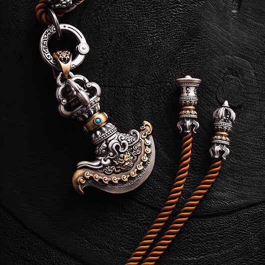 Tibetan Vajra Amulet Necklace