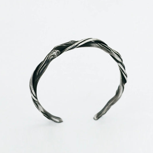 Driftwood Pure Silver Bracelet