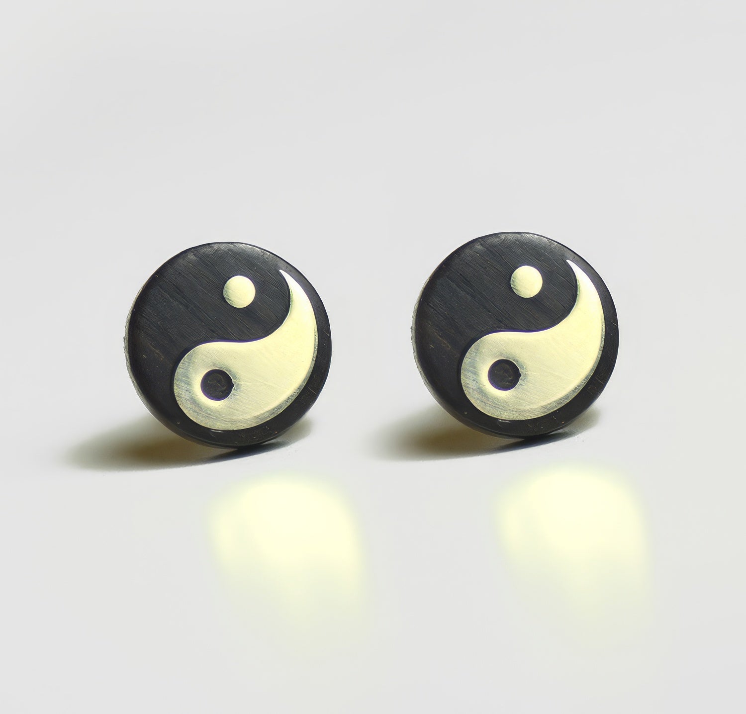 Yin-Yang Stud Earrings