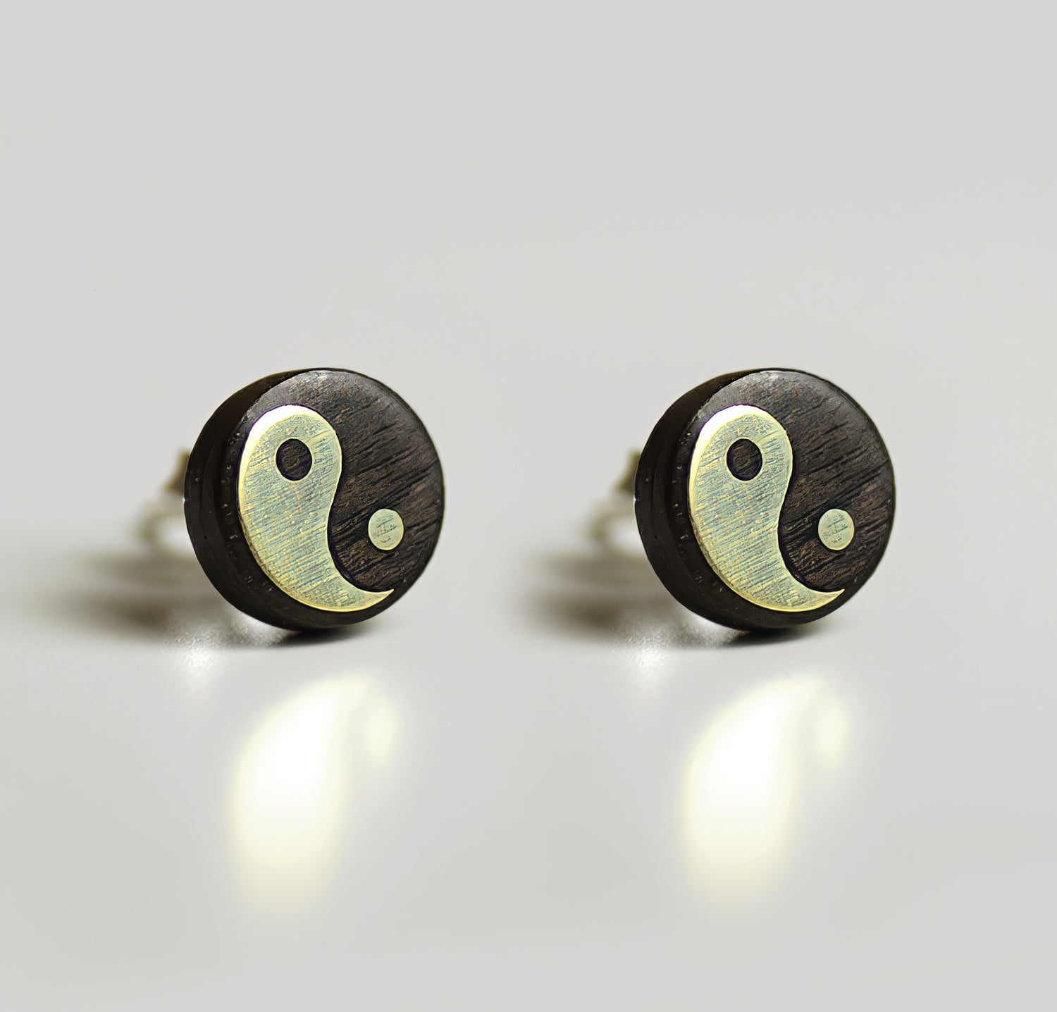 Yin-Yang Stud Earrings