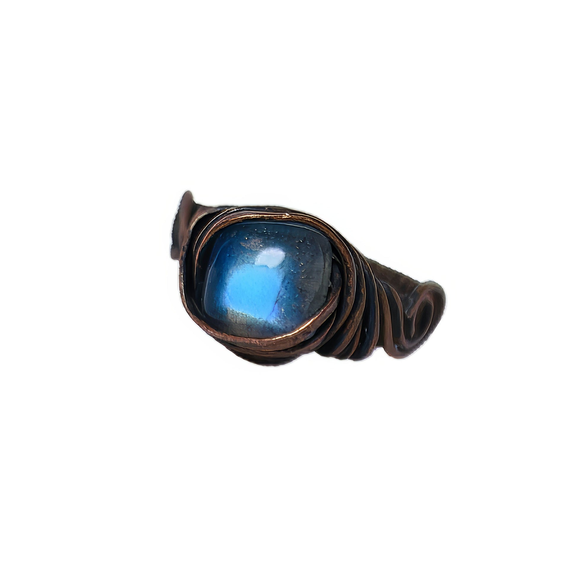 Radiant Light Labradorite Handmade Ring