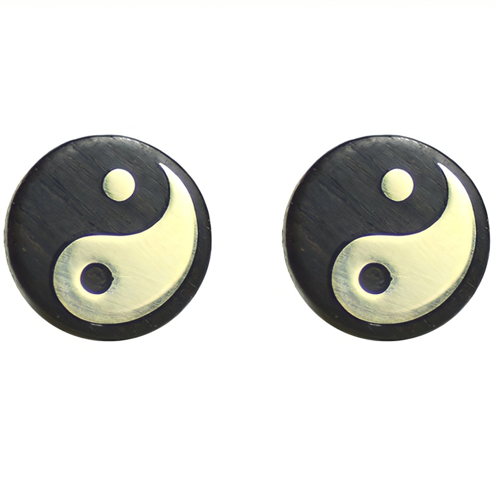 Yin-Yang Stud Earrings